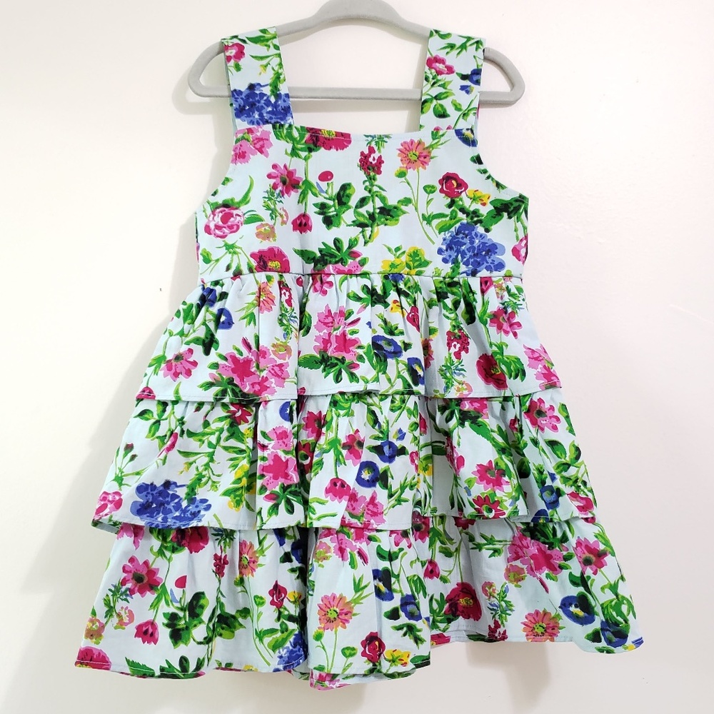Bella & Emma Floral Ruffle Tiered Dress
